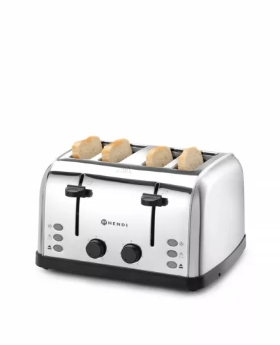 Kenyérpirító, 4 szeletes, 1500 W