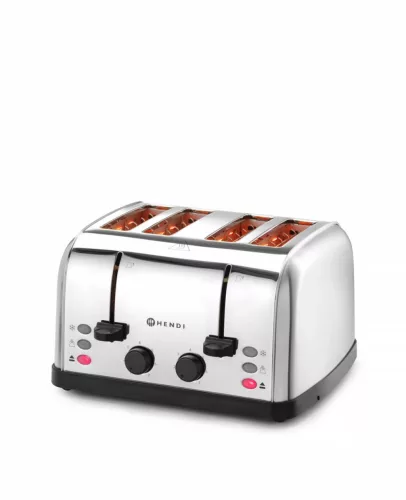 Kenyérpirító, 4 szeletes, 1500 W