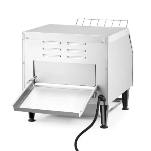 Futószalagos kenyérpirító, dupla, 230V/2240W, 41,8×36,5×39 cm
