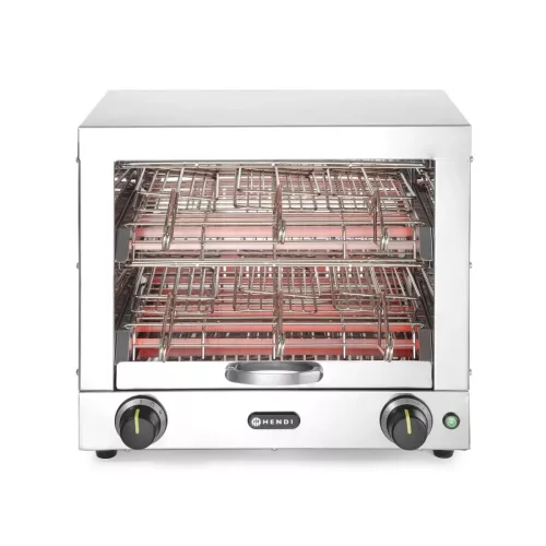 Toast készítő, kenyérpirító, 6 csipeszes, 230V/3000W, 45×39×40 cm