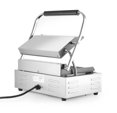 Kontaktgrill bordázott felülettel, 1 fedlap, Pannini, 230V/2200W