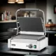 Kontaktgrill, bordázott tetejű és sima aljú, 230V/2200W, Panini, HENDI