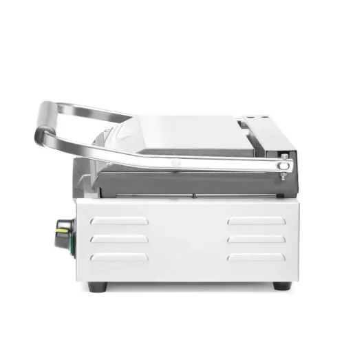 Kontaktgrill, bordázott tetejű és sima aljú, 230V/2200W, Panini, HENDI