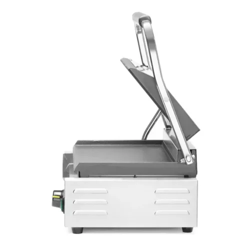 Kontaktgrill, bordázott tetejű és sima aljú, 230V/2200W, Panini, HENDI