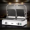 Kontaktgrill, dupla, fele sima, fele bordázott, 230V/3600W, sütőfelület 47x 23 cm