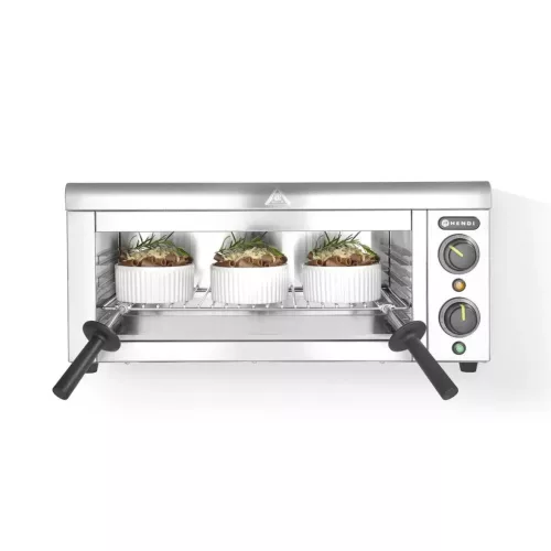 Falra szerelhető szalamander, 230V/2000W, 610×450×275 mm
