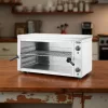 Szalamander, 4 szinten állítható, rozsdamentes, 230 V/3600 W, 800×633×453 mm