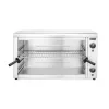Szalamander, 4 szinten állítható, rozsdamentes, 230 V/3600 W, 800×633×453 mm