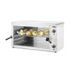 Szalamander, 4 szinten állítható, rozsdamentes, 230 V/3600 W, 800×633×453 mm