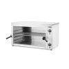 Szalamander, 4 szinten állítható, rozsdamentes, 230 V/3600 W, 800×633×453 mm