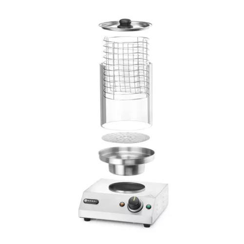 Virsli melegentartó, max 24 cm virslihez, 220-240V/450W, 