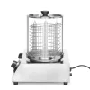 Kolbász- és hot dog melegentartó, 4 tüskés, 220-240V/550W