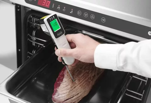 Infravörös maghőmérő behajtható szondával, -60-tól +350 °C-ig