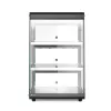 Pultra helyezhető melegentartó vitrin, 220-240V/500W, 47,2×44,7×77,5 cm