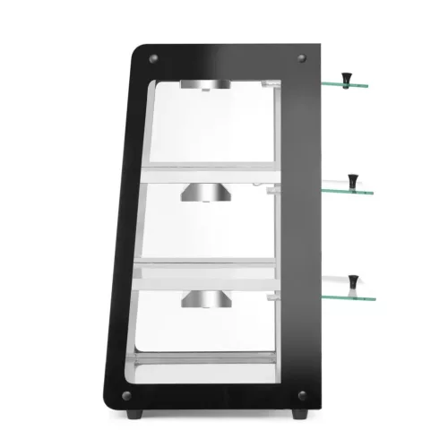 Pultra helyezhető melegentartó vitrin, 220-240V/500W, 47,2×44,7×77,5 cm