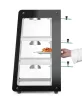 Pultra helyezhető melegentartó vitrin, 220-240V/500W, 47,2×44,7×77,5 cm