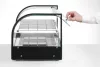 Asztali melegentartó vitrin, kétszintes, 45 liter, 220-240V/800W