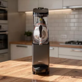   Jégkásakészítő gép, 1×12 l, fekete, kivehető tartály, 230V/380 W, HENDI Arktic