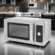 Mikrohullámú sütő, 1000W,  25 l, 230V/1550W, 58,2×47,2×37,4 cm