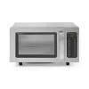 Mikrohullámú sütő, programozható, 23 l, rozsdamentes, 1550W