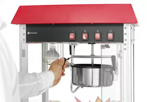 Popcorn gép, 230V/1500W, 57,4×42×77,8 cm