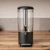 Juice-adagoló, italadagoló, 8 l tartály, fekete, HENDI UNIQ