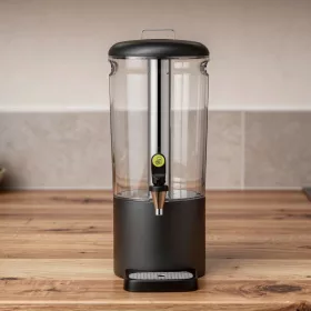   Juice-adagoló, italadagoló, 8 l tartály, fekete, HENDI UNIQ