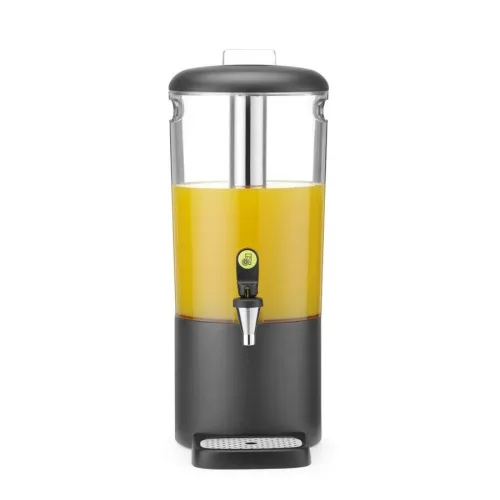 Juice-adagoló, italadagoló, 8 l tartály, fekete, HENDI UNIQ