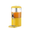 Juice-adagoló, italadagoló, 4 l tartály, citromsárga, HENDI UNIQ