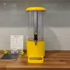 Juice-adagoló, italadagoló, 8 l tartály, citromsárga, HENDI UNIQ