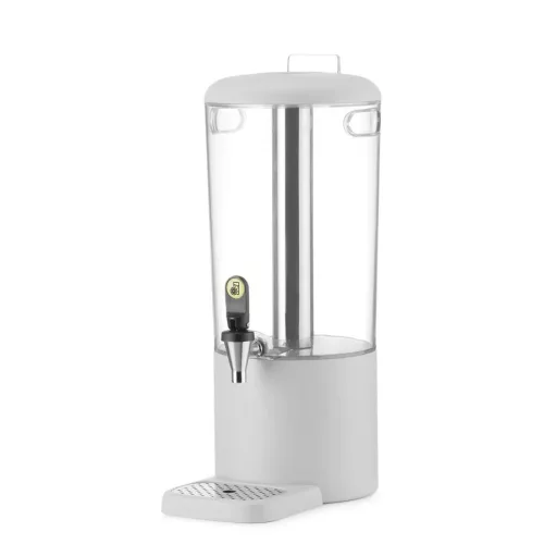 Juice-adagoló, italadagoló, 8 l tartály, fehér, HENDI UNIQ
