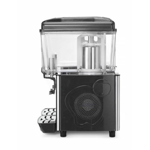 Juice-adagoló, 2×12 l tartály, dupla, jégkása-tartóval, 230V/370W, HENDI