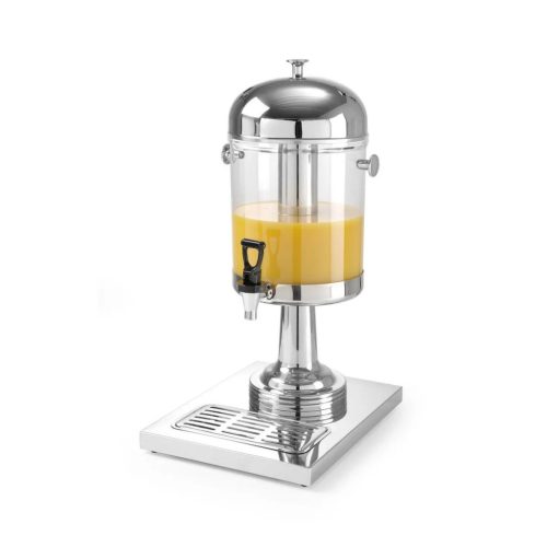 Juice-adagoló, 8 l tartály, jégkása-tartóval, HENDI