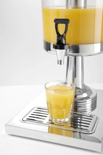 Juice-adagoló, 8 l tartály, jégkása-tartóval, HENDI