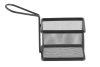 Hasábburgonya kínáló kosár, 10x8x7,5 cm, fekete matt