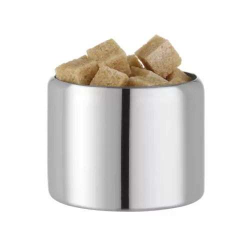 Cukortartó, 300 ml, 8,5×6,5 cm, rozsdamentes
