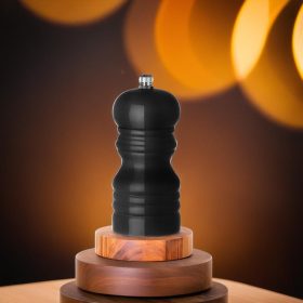 Borsőrlő fából, fekete, 11,3 cm