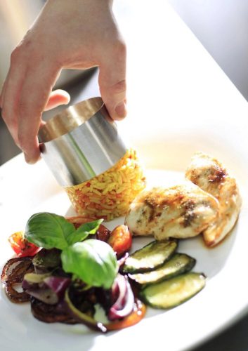 Tálalógyűrű, kör, 7×4,5 cm