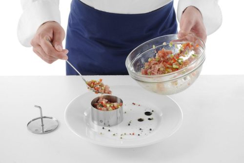 Tálalógyűrű, kör, 8×4,5 cm