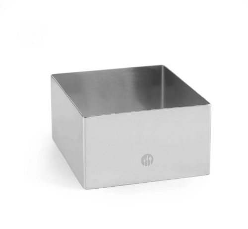 Tálalógyűrű, négyzet, 8×8×4,5 cm