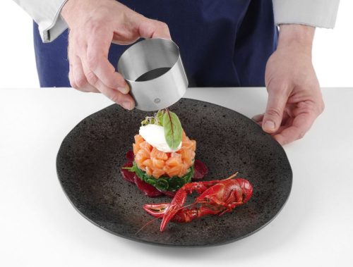 Tálalógyűrű, kör, 9×4,5 cm