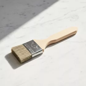   Vaj- és zsiradékkenő ecset, sárgaréz drót sörte, 22 cm