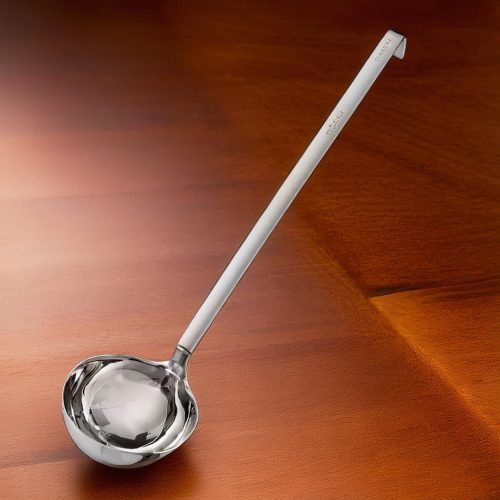 Merőkanál, 750 ml, űrmértékjelölt, nyélhossz: 45 cm, átmérő: 14,5 cm