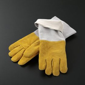   Sütőkesztyű-pár, prémium bőr, 460 mm, hőálló 250 °C-ig