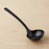 Szószmerőkanál, 140 ml, 30×9,3 cm, műanyag, fekete