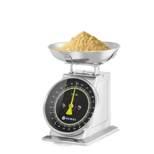 Mechanikus konyhai mérleg, 20,7×23,1×25,4 cm