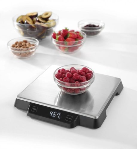 Digitális konyhamérleg, 15 kg méréshatár, 26x26 cm