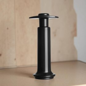 Vákuumpumpa, borzár 2 dugóval, fekete, BarUp