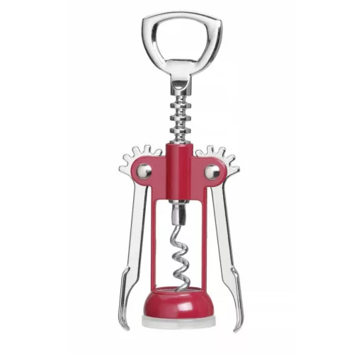 Dugóhúzó üvegnyitóval, szárnyas, 17 cm, BarUp