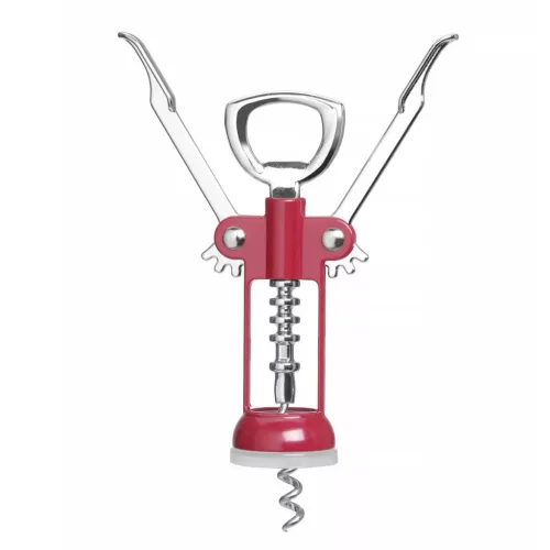 Dugóhúzó üvegnyitóval, szárnyas, 17 cm, BarUp